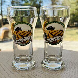 Vintage Rumspringa Brewing Company Pilsner Glass Set